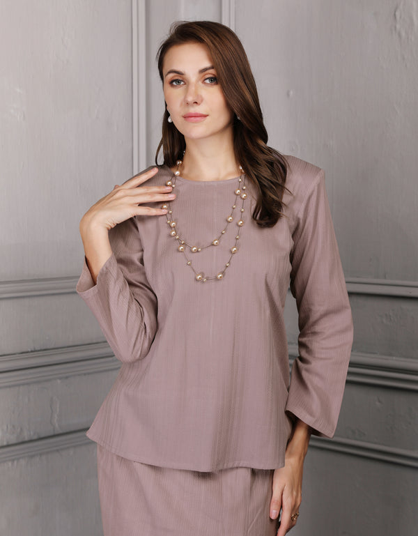 BAJU KURUNG KEDAH ELORIE (VINTAGE VIOLET)